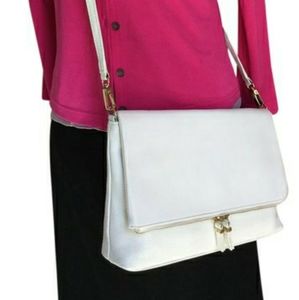 Talbots cross body envelope purse